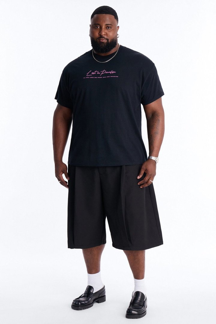 Forever Lost In Paradise Short Sleeve Tee - Black