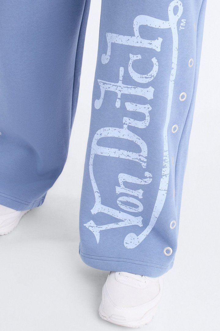 Von Dutch Rocker Grommet Pant - Light Blue