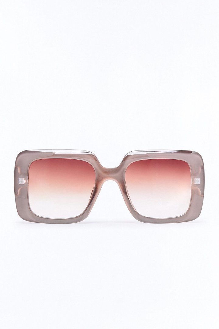 Link Up Later Sunglasses - Brown