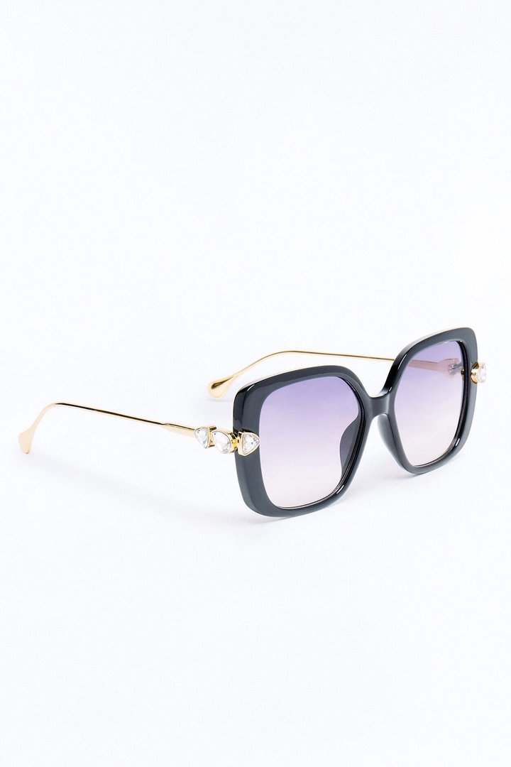 Sparkle In My Eye Sunglasses - Black