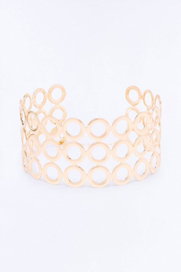 Just Having Fun Choker - Gold