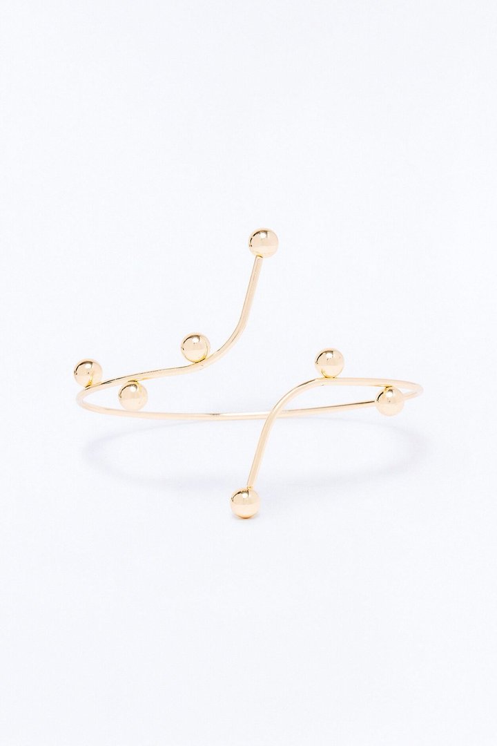 In My Orbit Arm Cuff - Gold