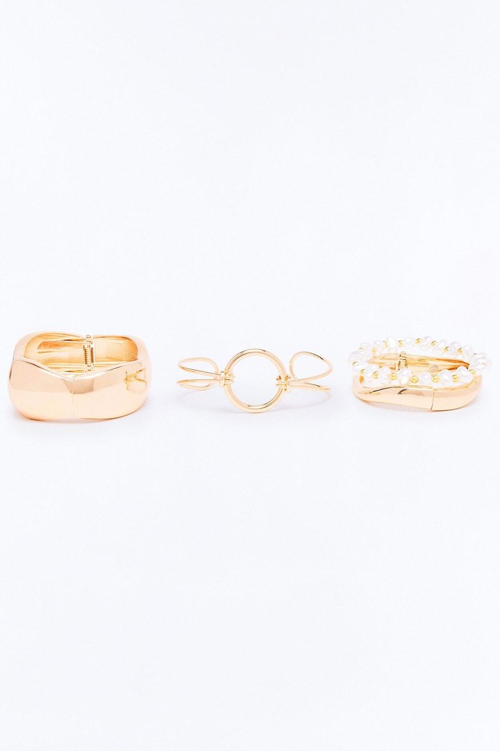 Sophie 4 Piece Multi Bracelet Set - Gold