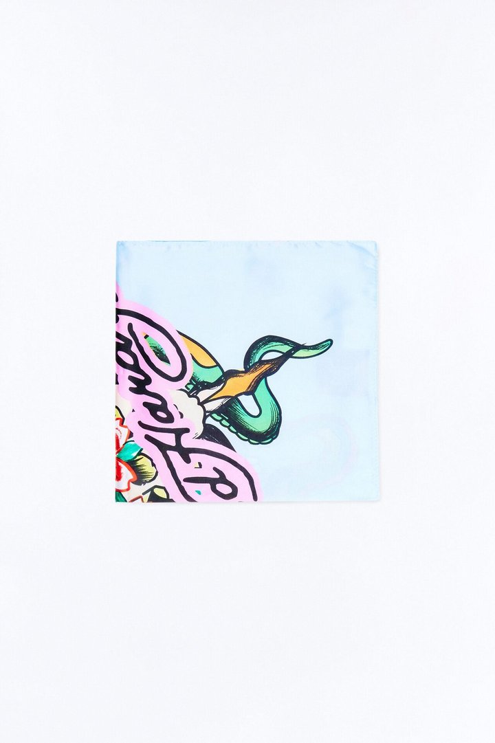 In All Faith Ed Hardy Head Scarf - Multi Color