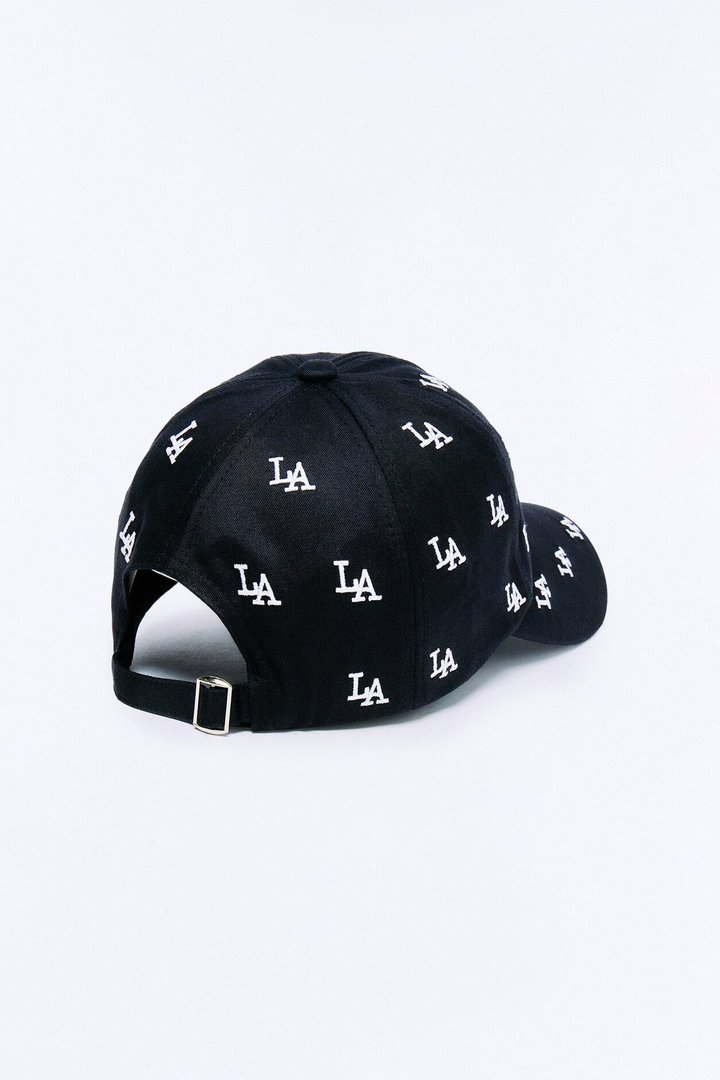 LA On Repeat Baseball Hat - Black/combo