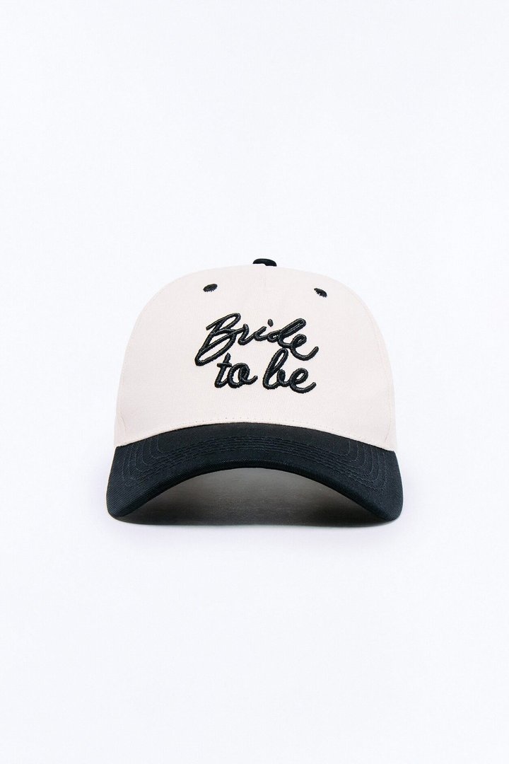 Bride To Be Baseball Hat - Black/combo