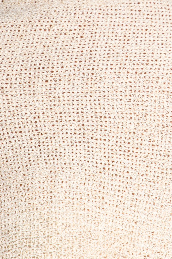 Sunkissed Mesh Poncho - Ivory