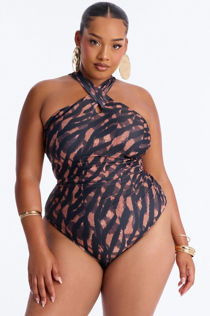 By Your Side 1 Piece Swimsuit - Black/combo