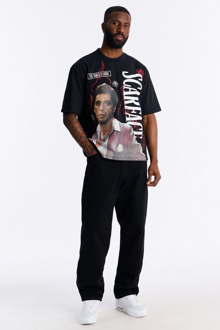 Scarface Always Tell The Truth Short Sleeve Tee - Black