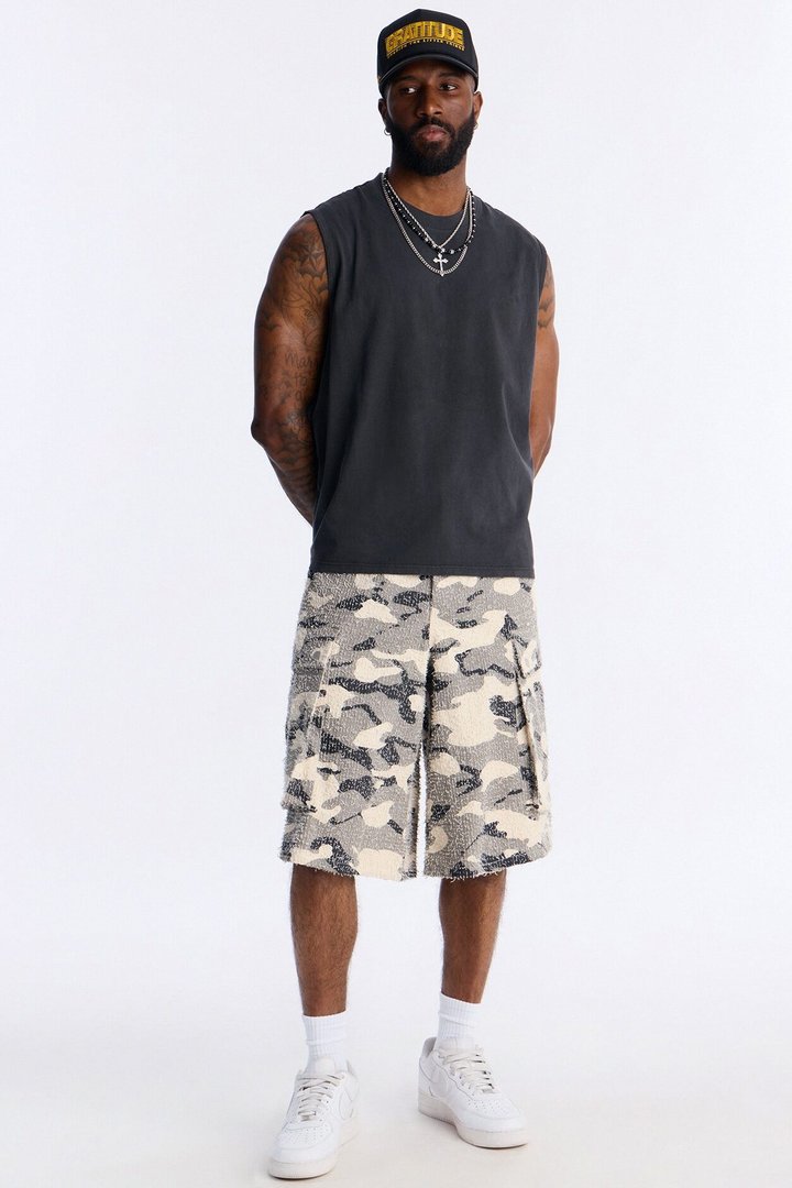 Baggy Camo Revolution Short - Camouflage