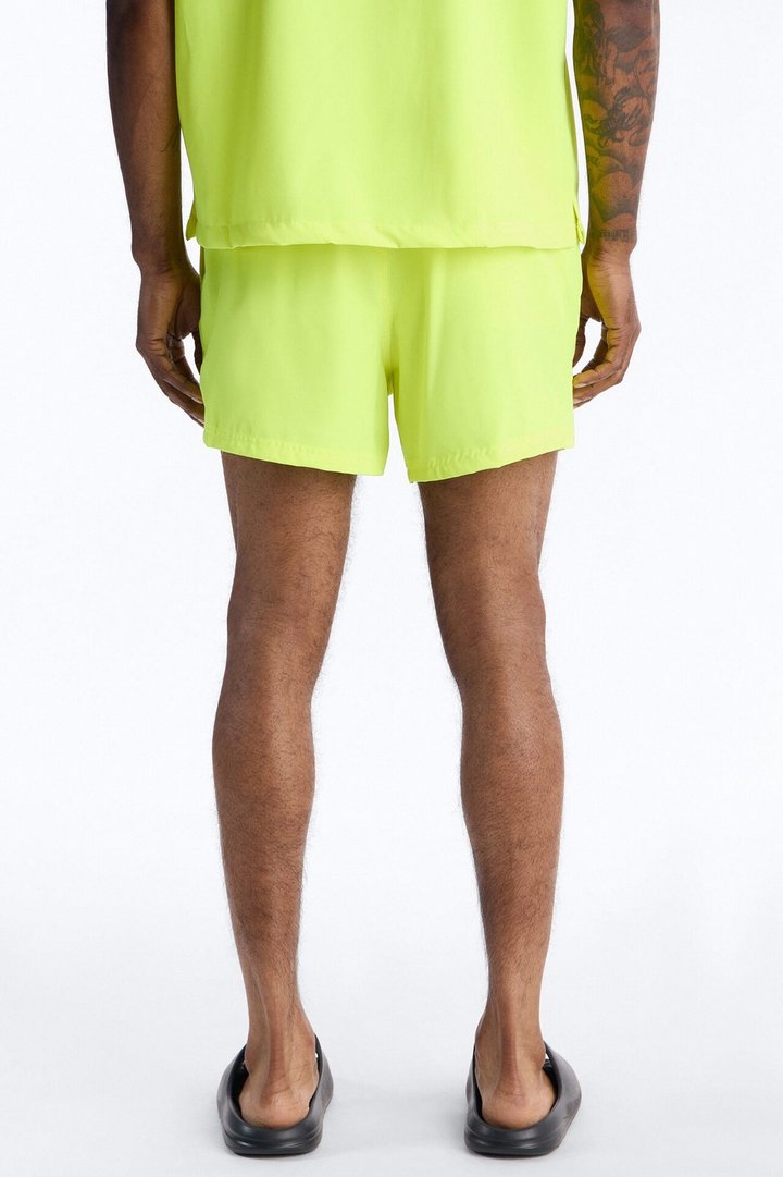 Saints And Stars Swim Trunk 4″ - Yellow