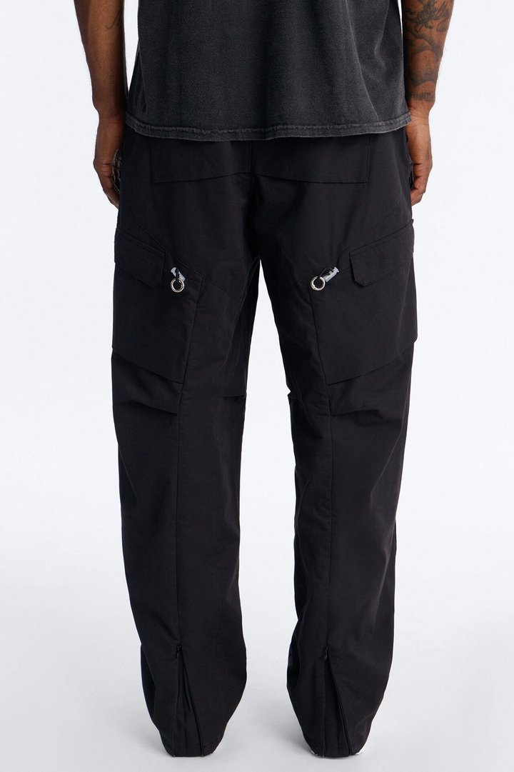 Barrel Accordion Pant - Black