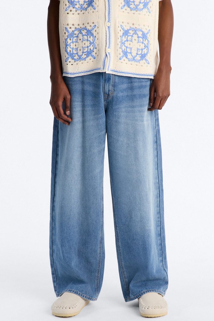 Essential Baggy Rigid Jean - Medium Blue Wash