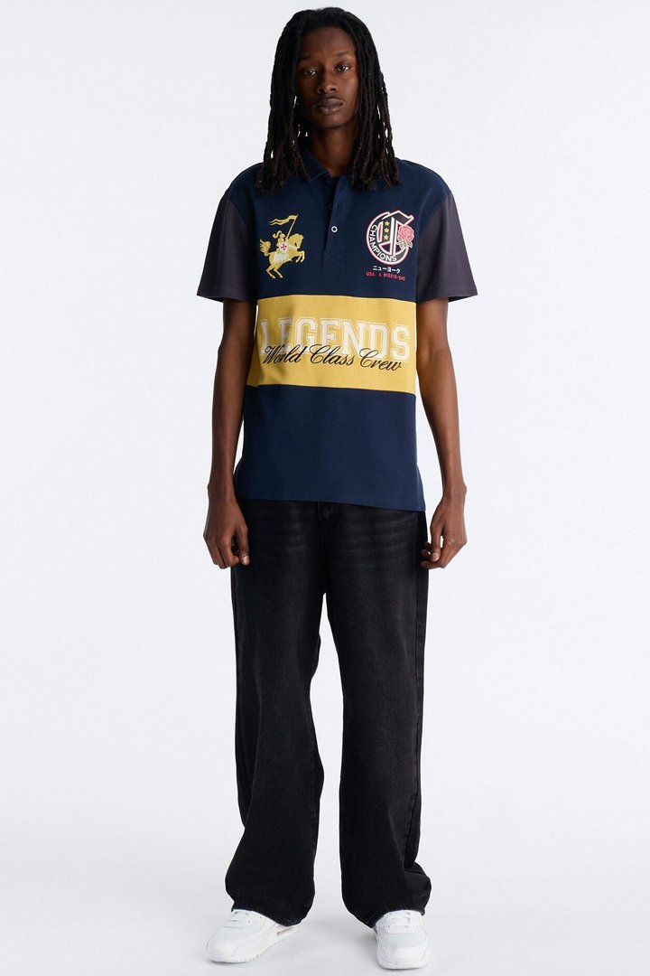 Legends World Class Polo Shirt - Navy