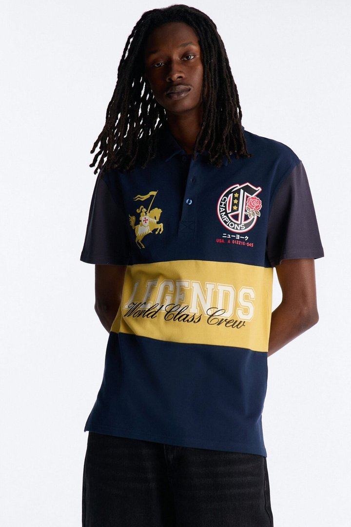 Legends World Class Polo Shirt - Navy