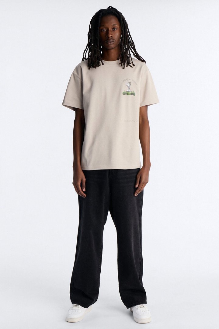 Le Jardin Des Desirs Short Sleeve Tee - Beige