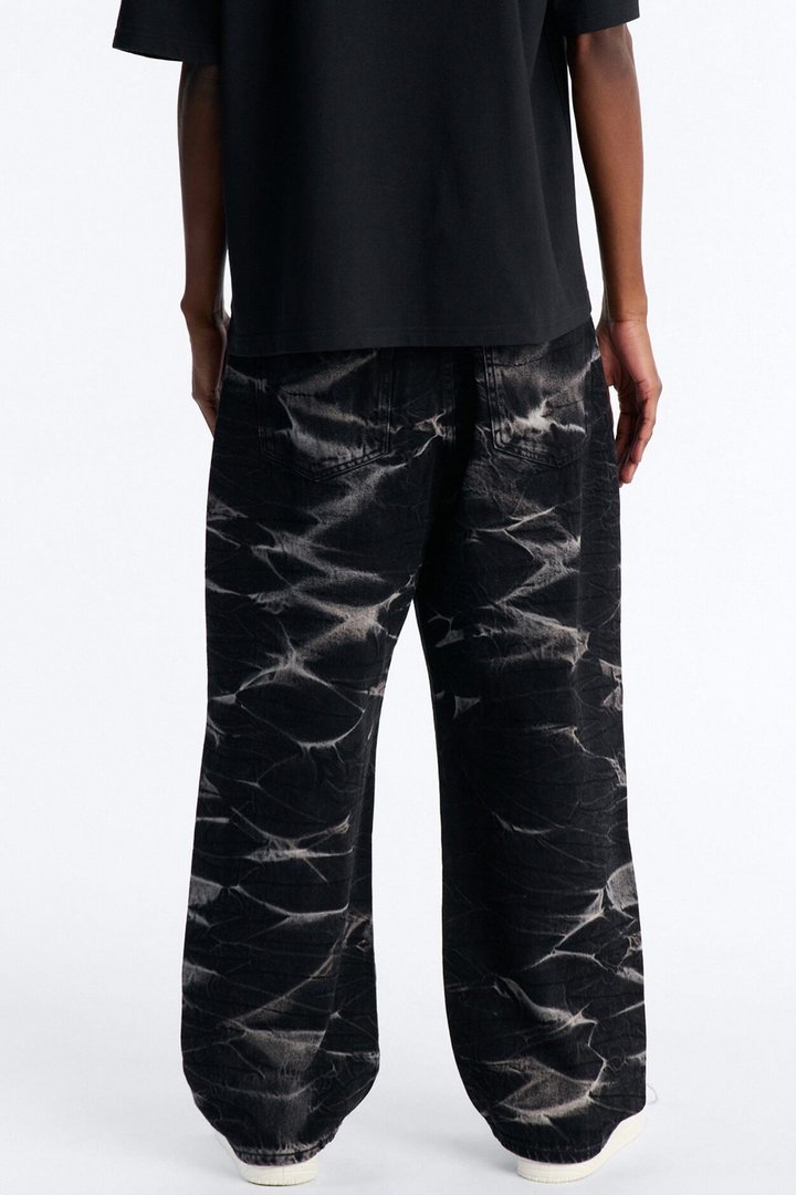Baggy Shockwave Jean - Black Wash