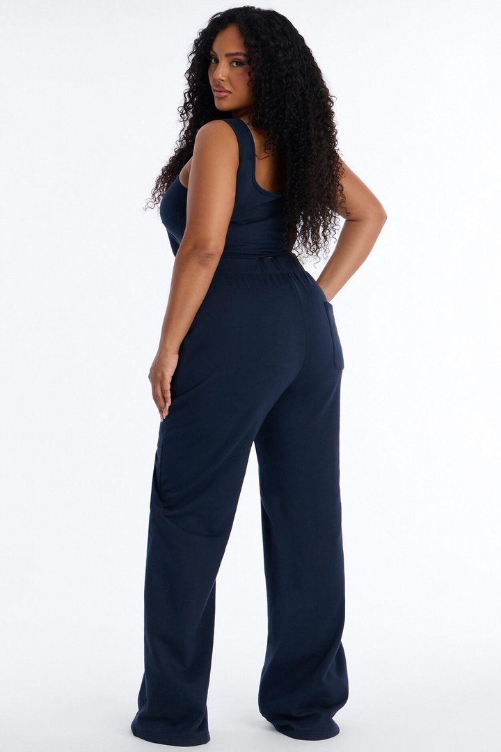 Meant To Be Pant Set - Navy