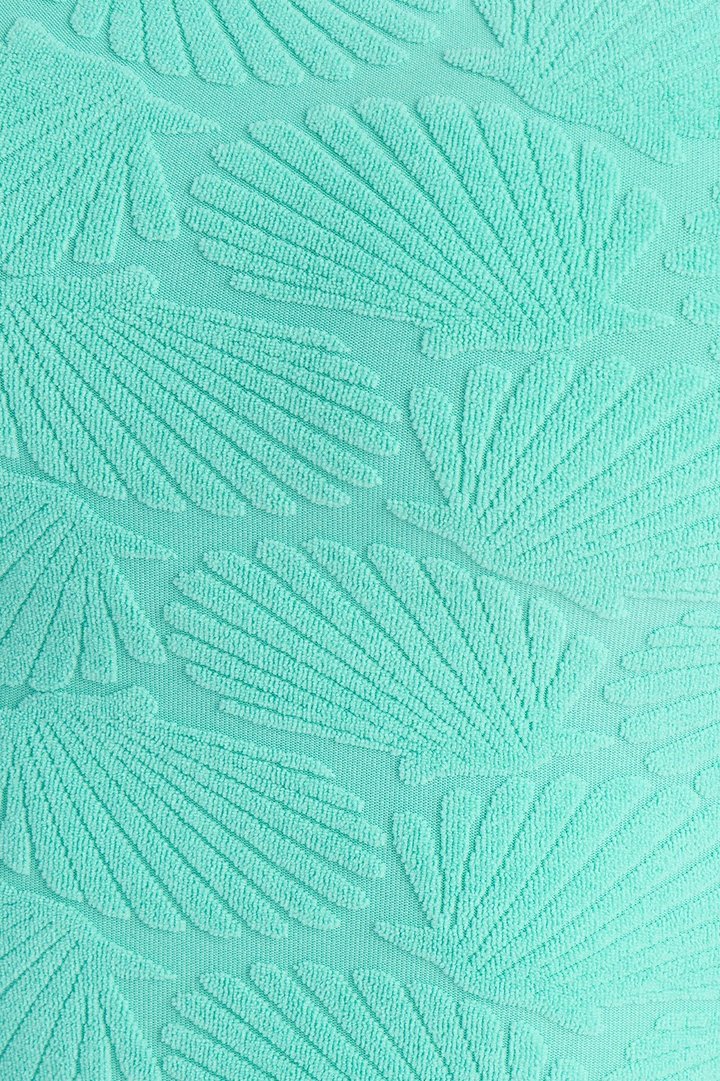 Danielle Terry Cloth 3 Piece Swim Short Set - Mint