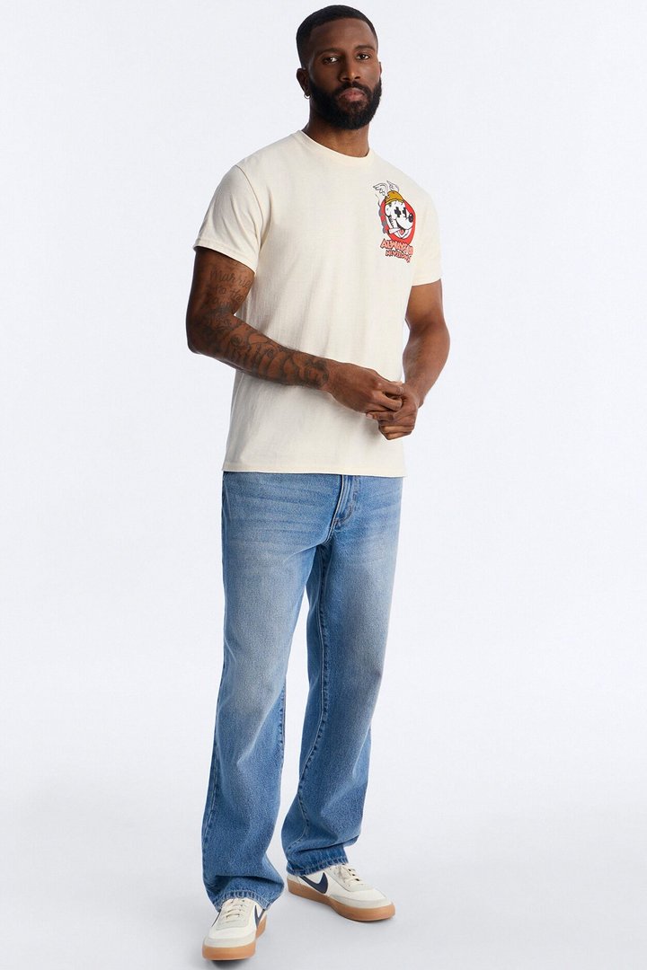 Always Up Short Sleeve Tee - Natural