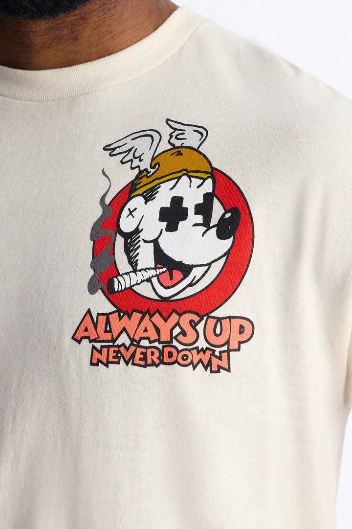 Always Up Short Sleeve Tee - Natural