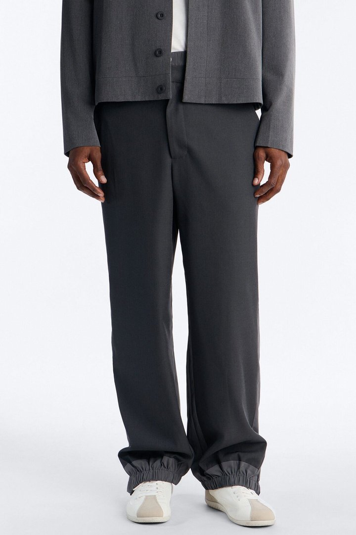 Straight Montalvo Mixed Worlds Trouser - Grey
