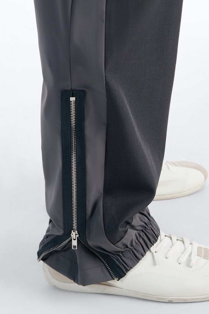 Straight Montalvo Mixed Worlds Trouser - Grey