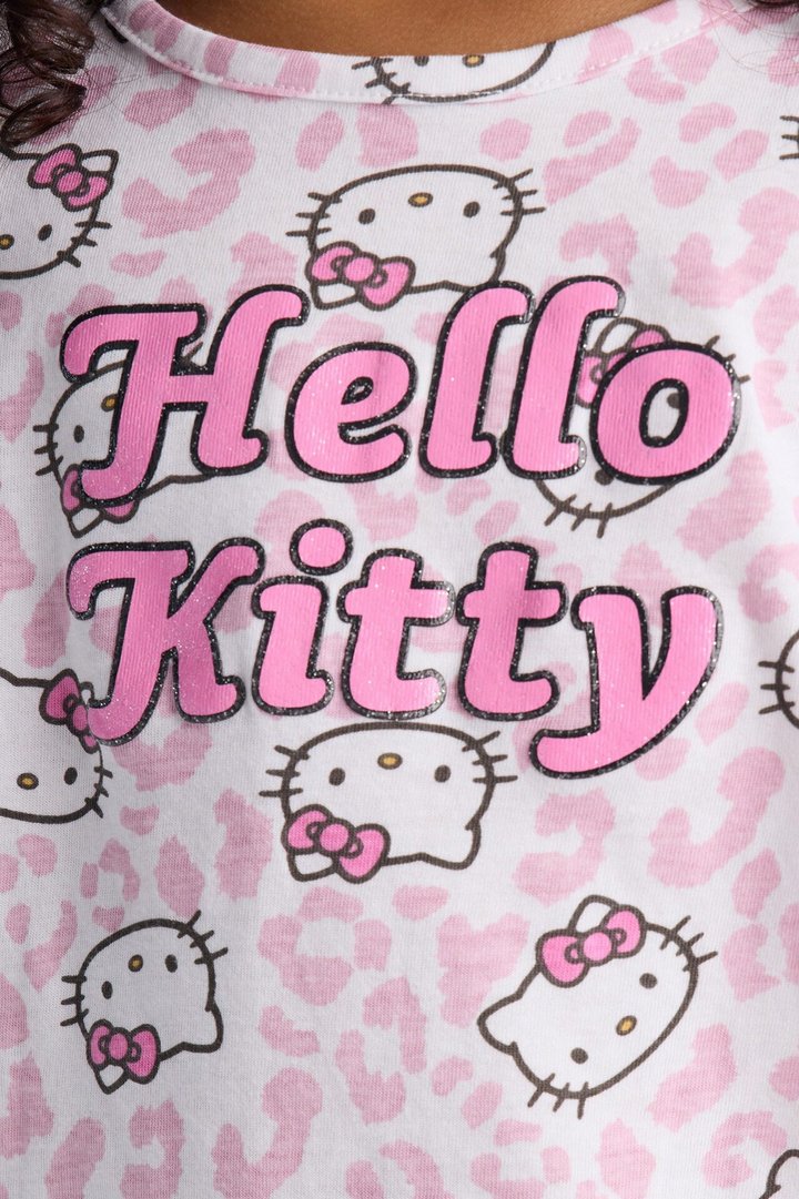 Mini Hello Kitty Express Yourself Short Set - Pink/combo