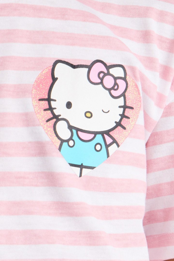 Mini Hello Kitty So Wonderful Short Set - Pink/combo