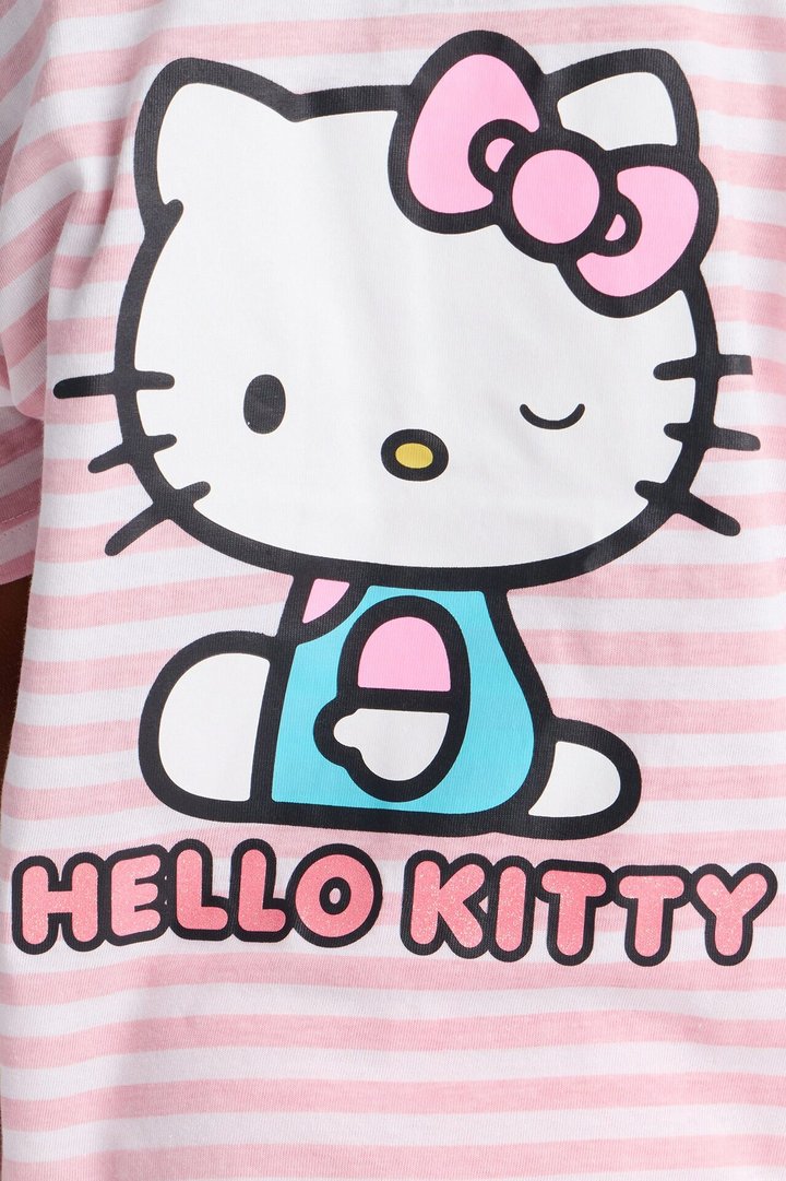 Mini Hello Kitty So Wonderful Short Set - Pink/combo