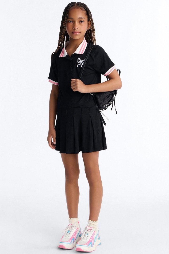 Mini Better Every Day Skort Set - Black