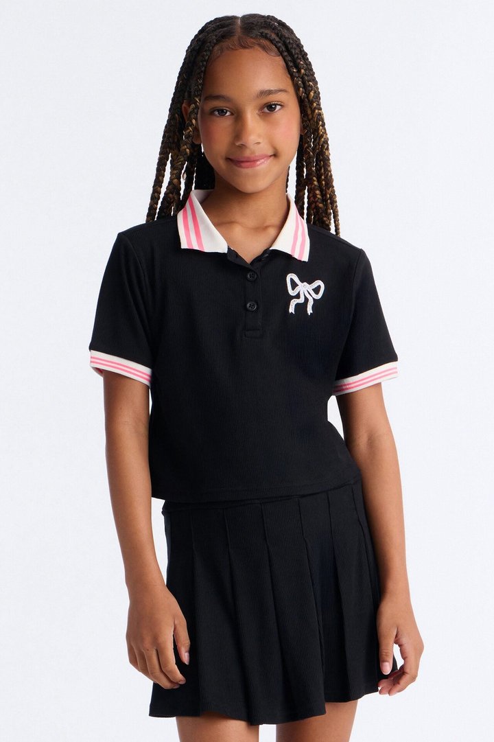 Mini Better Every Day Skort Set - Black