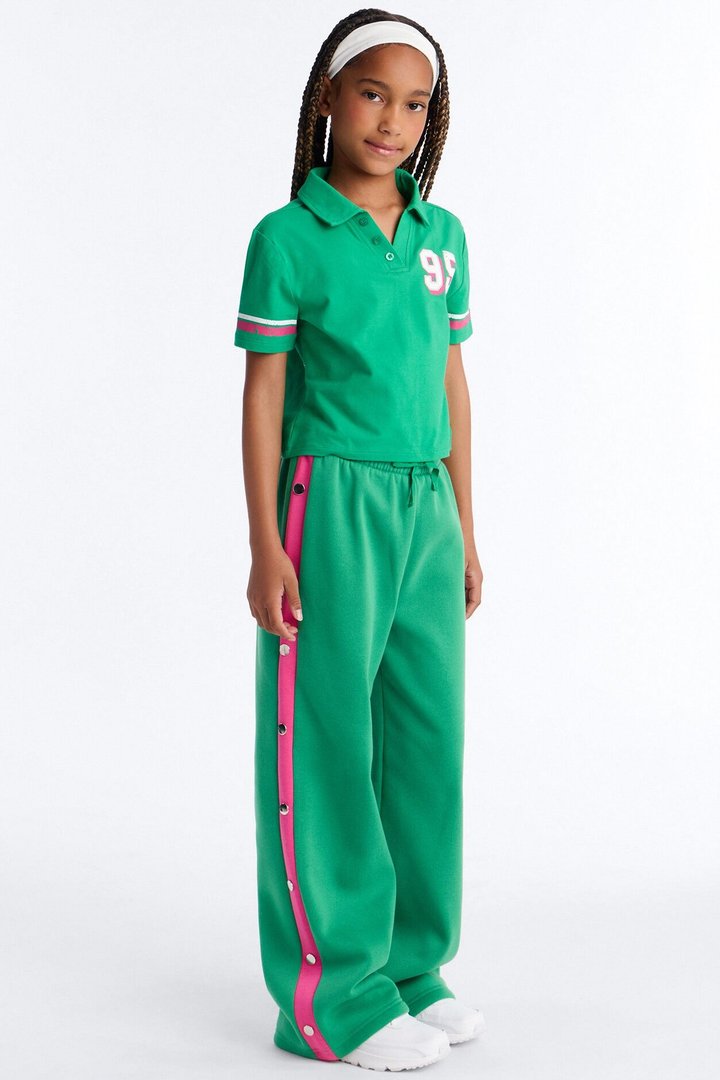 Mini Loving My Lifestyle Pant Set - Green