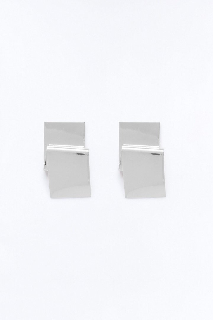 Laying Out Earrings - Silver