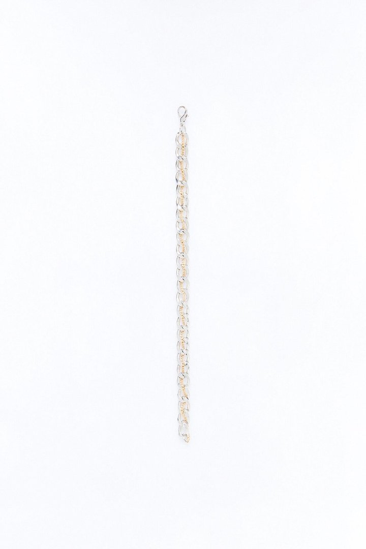 Endless Flow Link Bracelet - Silver/Combo
