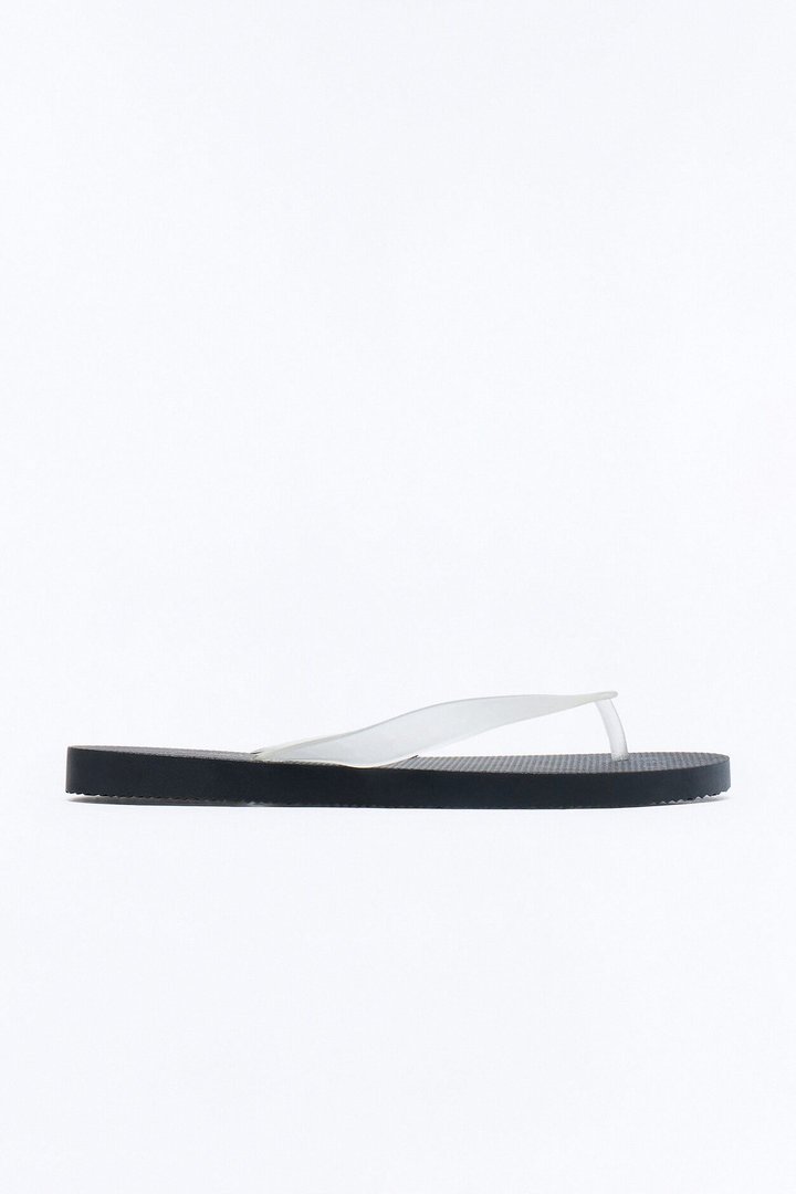 Waves Flip Flops - Clear