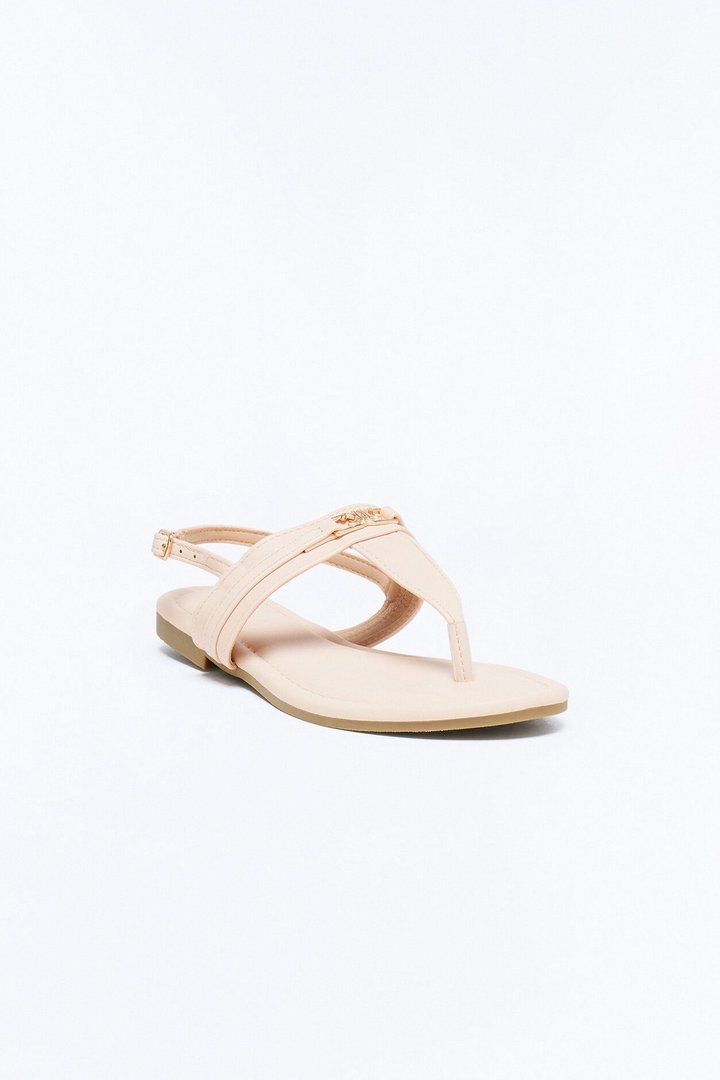 Rani Hardware Sandals - Beige