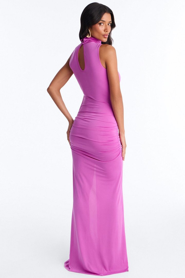 Never Blending In Maxi Dress - Orchid