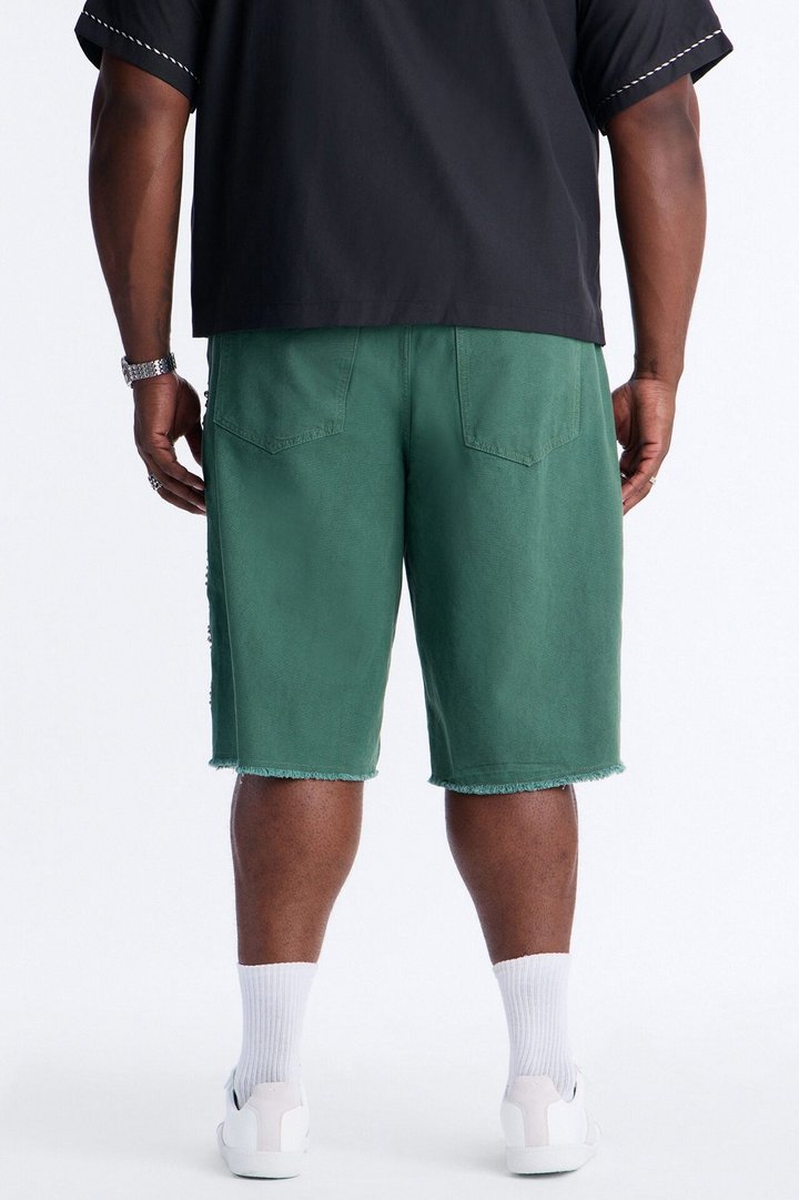 Aspiring Artist Embellished Short - Olive