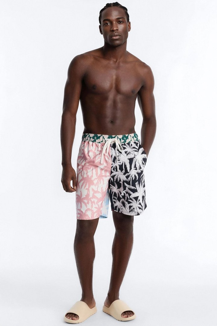 Relaxed Time Zone Hopper Short - Multi Color