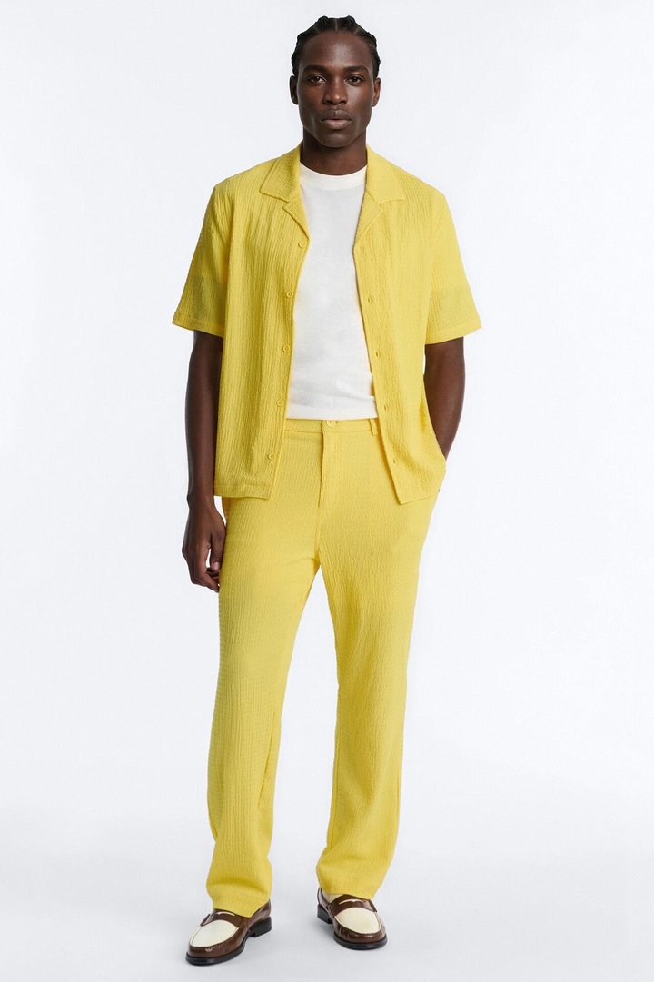 Straight Burton Pant - Yellow