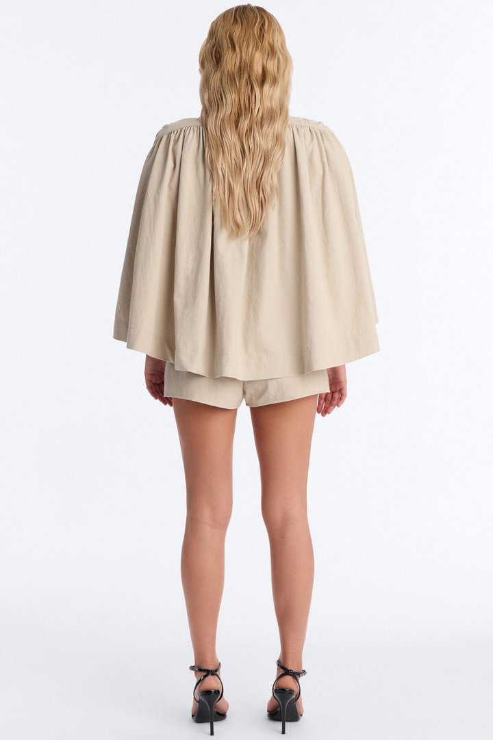 Taylor Twill Hot Short Set - Khaki