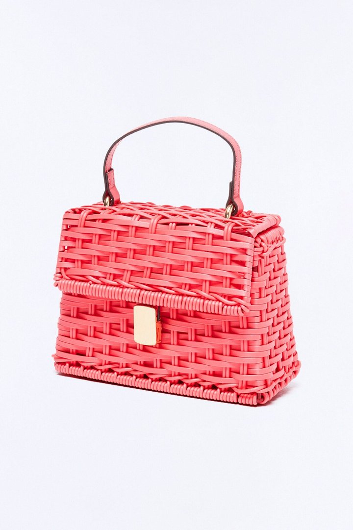 Beach Club Ready Satchel Bag - Pink