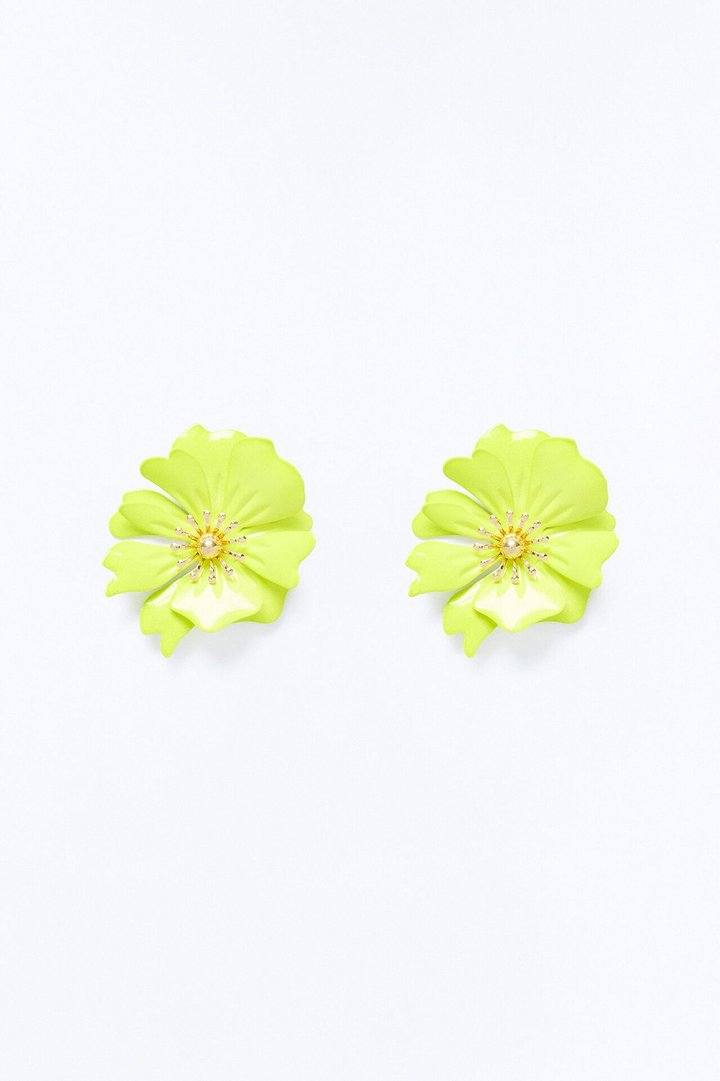 Lily Breeze Earrings - Green
