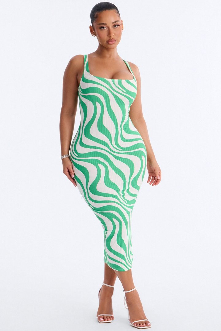 Maisie Maxi Dress - Kelly Green