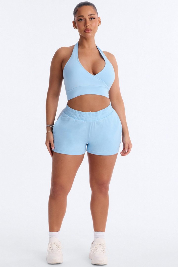 Fridah Sports Bra Short Set - Blue