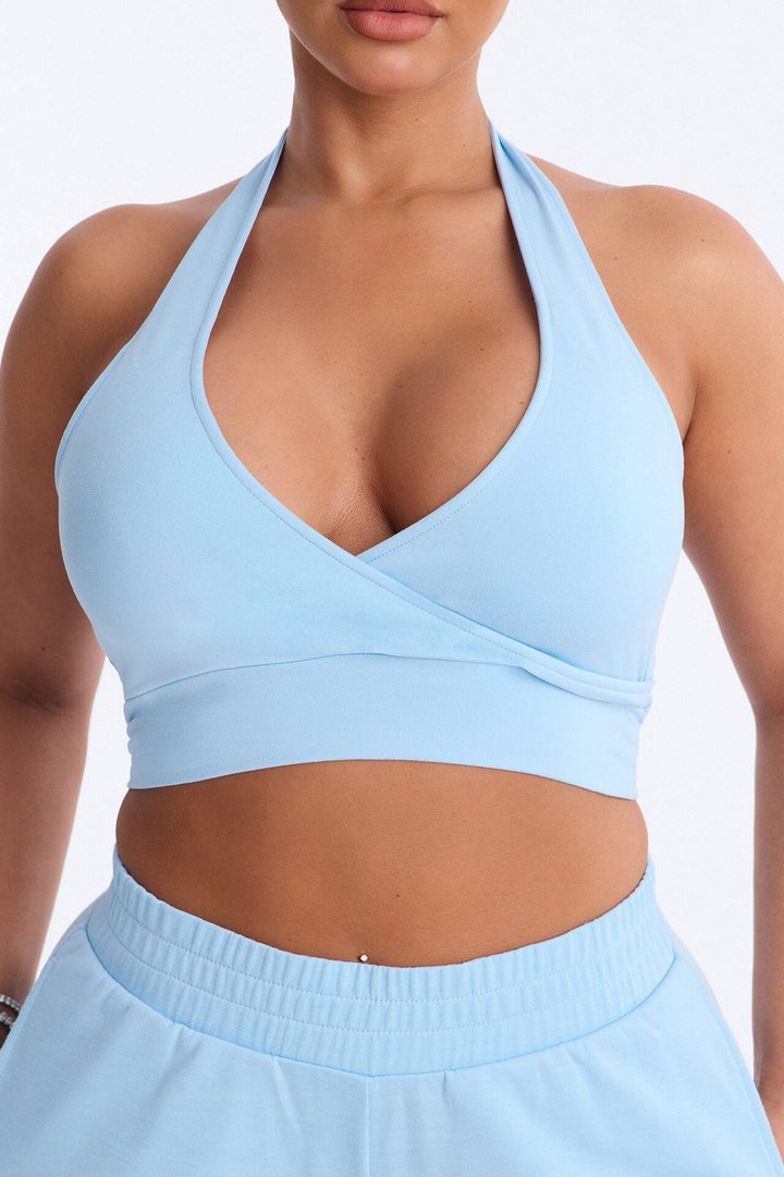 Fridah Sports Bra Short Set - Blue