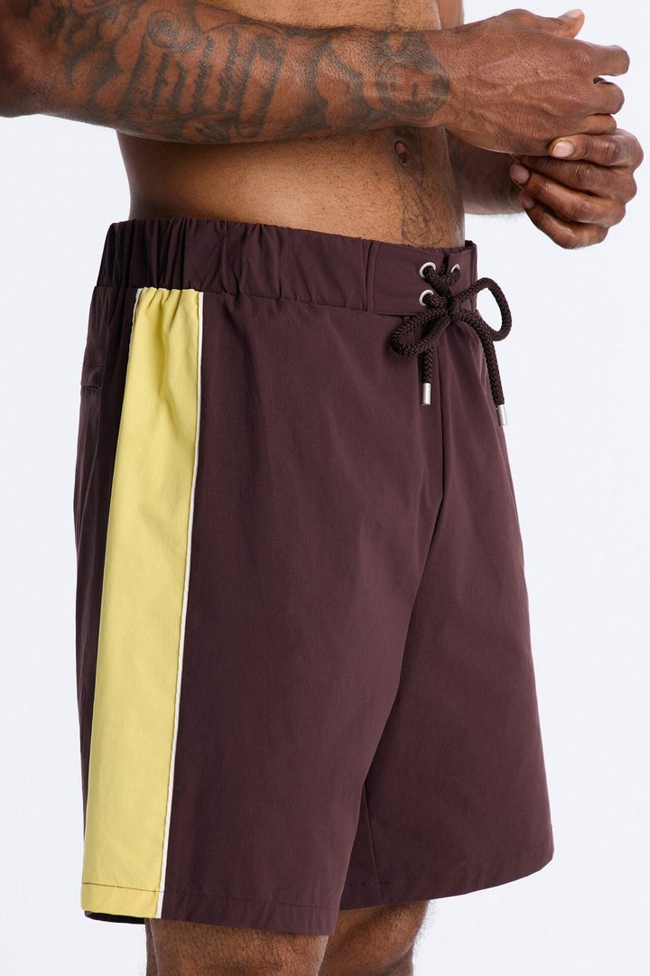 Everyday Stretch Paneled Boardshorts 9″ - Brown