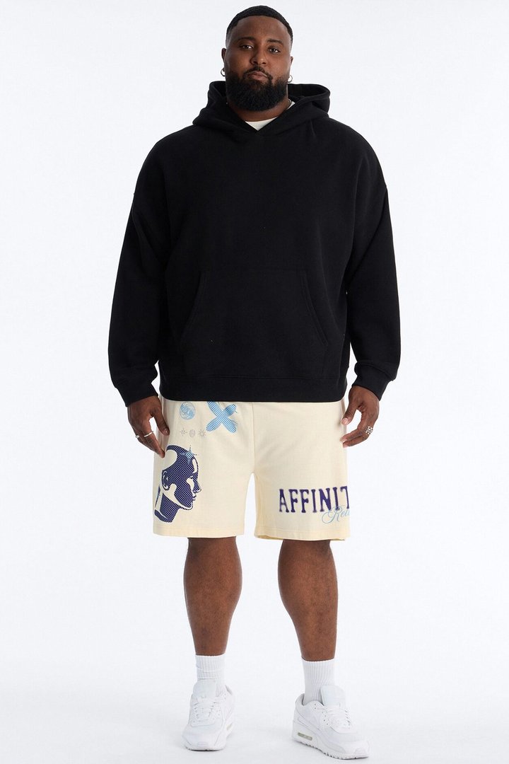 Natural Affinity Sweatshorts - Cream