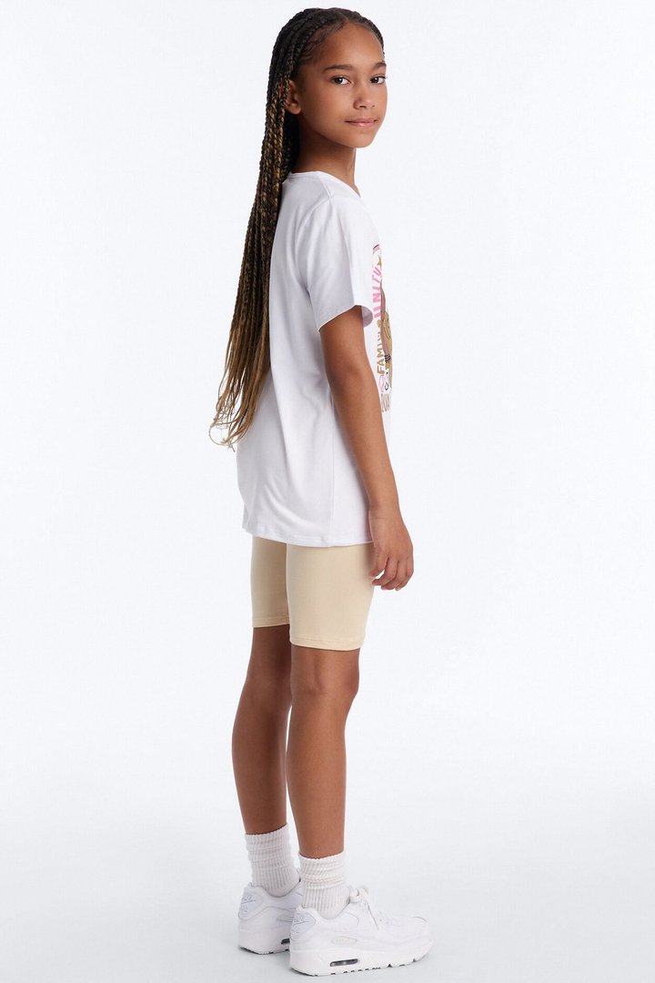 Mini Peace And Equality Bike Short Set - White/combo